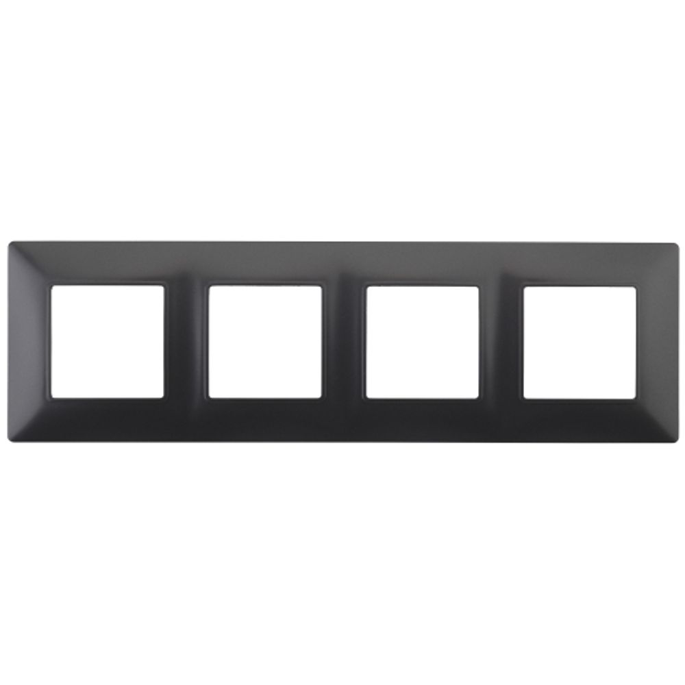 14-5004-05 ЭРА Рамка на 4 поста, Эра Elegance, антрацит