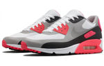 Nike Air Max 90 comfortable sports non-slip lightweight low-top air cushion casual running shoes men's red and gray