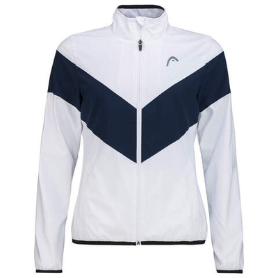 Кофта для девочки теннисная  Head Club 22 Jacket G - white/dark blue