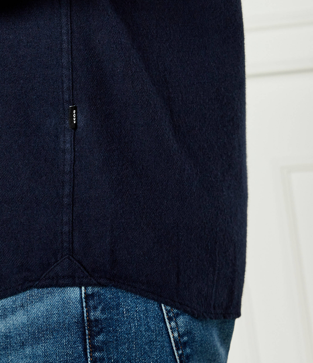 Рубашка C-ROAN-kent-C4-244 BOSS BLACK - темно-синий(50527782)