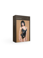 Корсаж с трусиками из материала wet look (My Shadow) (L/XL)