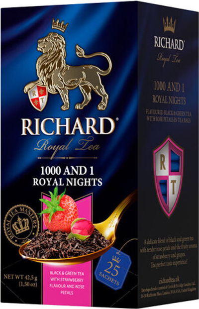Чай в пакетиках Richard 1000 and 1 Royal Nights 25 шт