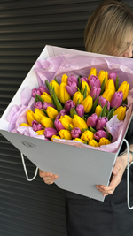 51 белый тюльпан