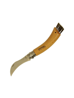 Нож грибника Opinel №8, нержавеющая сталь, рукоять бук, коробка, 001252