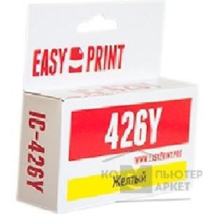EasyPrint CLI426Y Картридж IC-CLI426Y для Canon PIXMA iP4840/MG5140/MG6140/MX884, желтый, с чипом