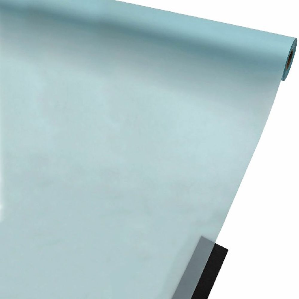 Пленка матовая "Дымка" 57смx40м 53mic 1кг (Голубой)