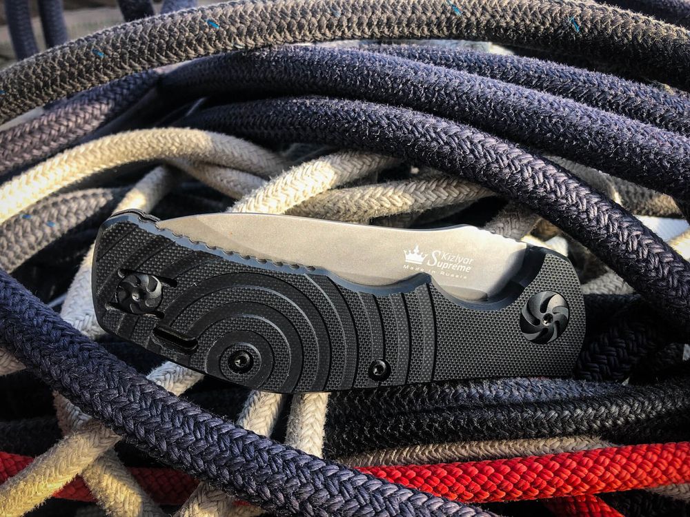 Складной нож Bloke X N690 StoneWash