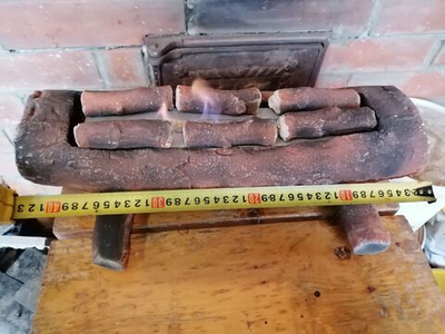 биокамин настольный, "бревно"