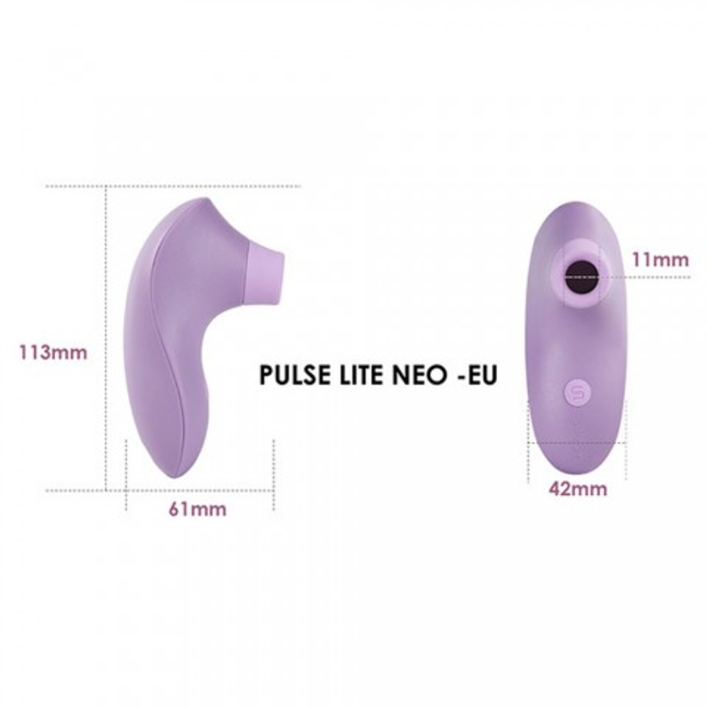 Интерактивный клиторальный стимулятор Pulse Lite Neo лавандовый от SVAKOM