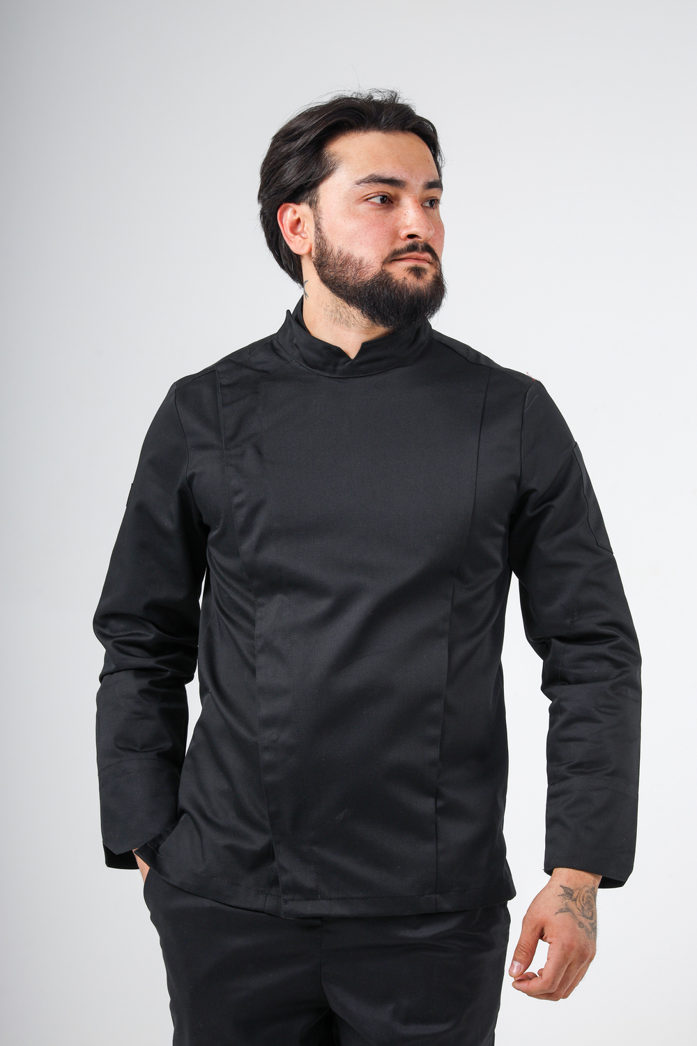 Китель поварской мужской Chef black