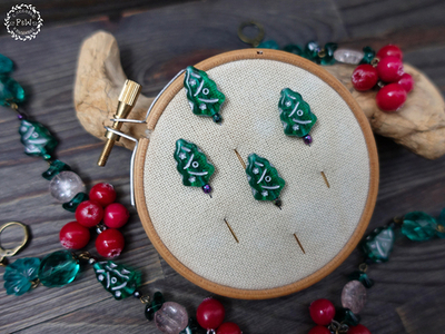 Игла ушком вниз "Ёлочка"