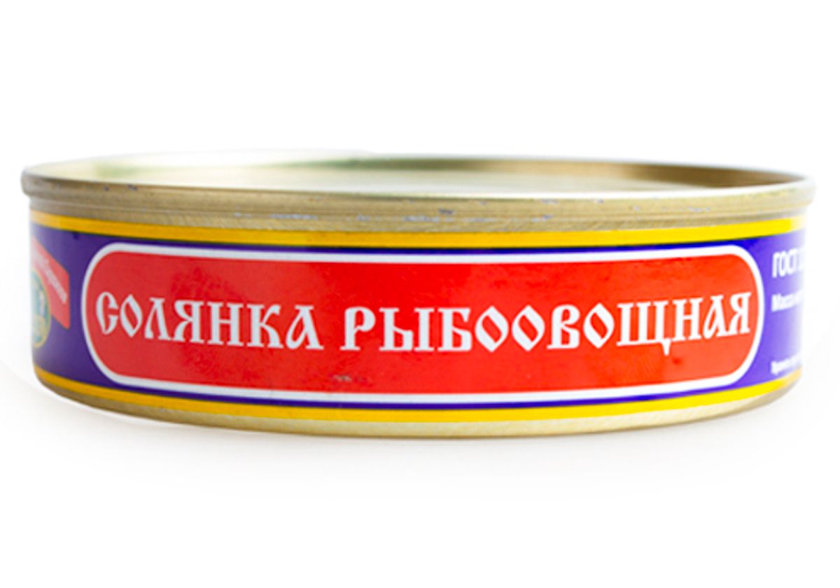 Солянка рыбоовощная, 170г