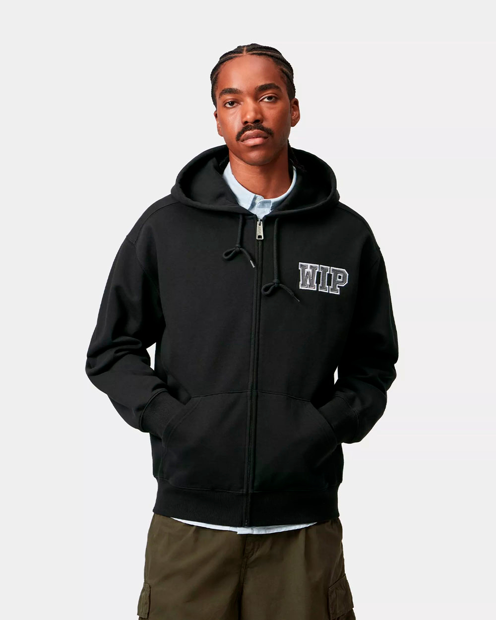 Толстовка Carhartt WIP Hooded Mini Sweat Jacket