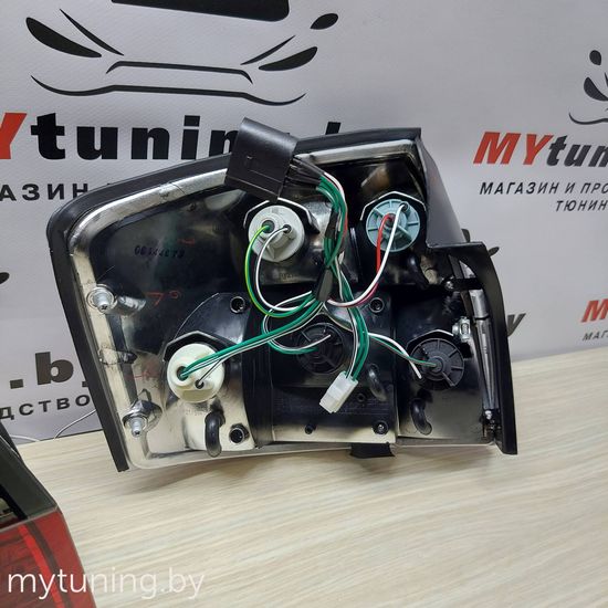 Задние фонари red smoke led для Audi A4 B6