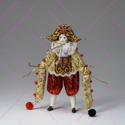 Ёлочная игрушка Клоун Солдатик