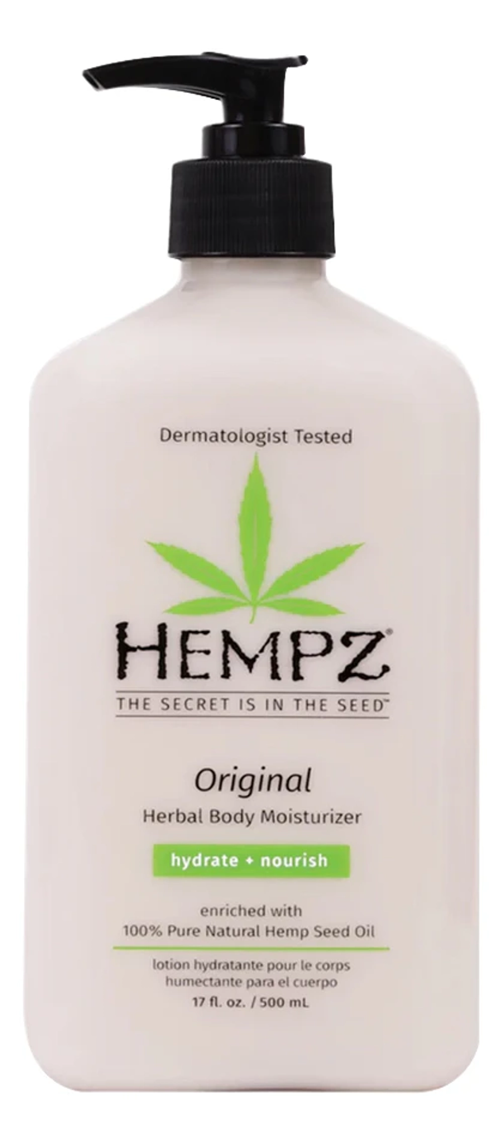 Hempz Молочко для тела увлажняющее Оригинальное - Original Herbal Body Moisturizer,500 мл