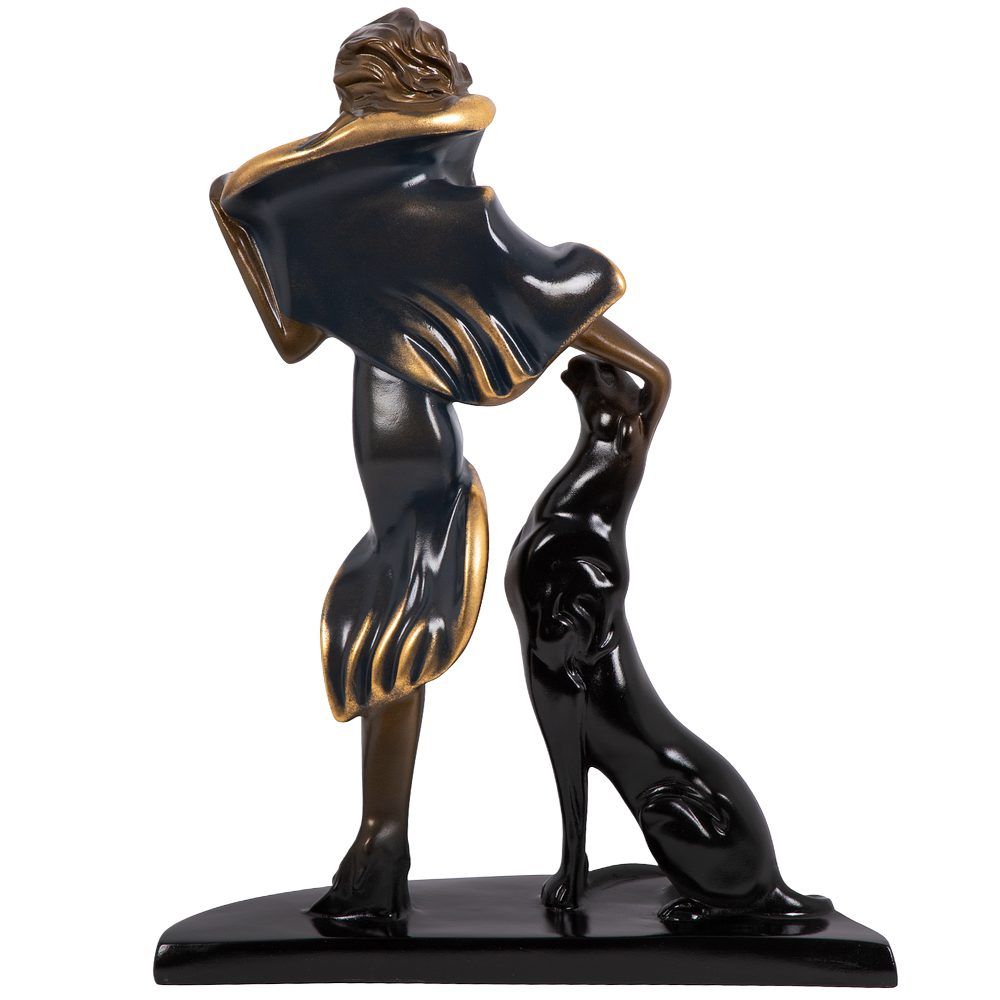 Девушка с пантерой Бронза