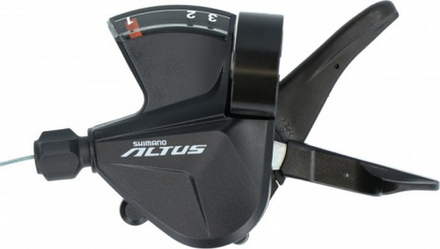 Шифтер Shimano Altus, M2010, лев, 3ск, тр. 1800Мм ESLM2010LB