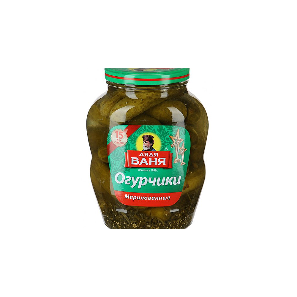 Огурцы маринованные Дядя Ваня 950 гр