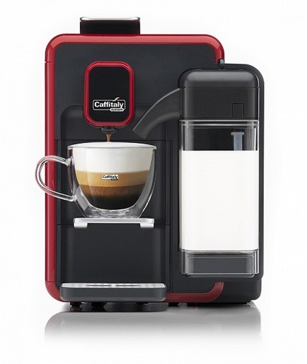 Caffitaly S22 Bianca Red/Black