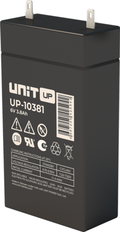 Аккумулятор UNIT UP-10381