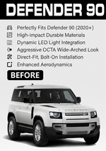 Широкий обвес OCTA для Land Rover Defender 90 L663 2020+ Лэнд Ровер Дефендер