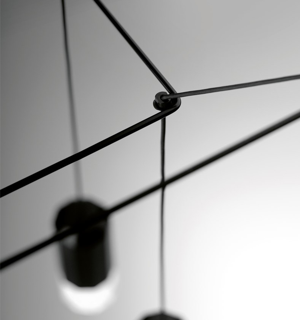 Pendant design lamp  Wireflow 0305 by Vibia
