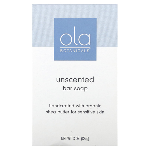 Dr. Mercola, Ola Botanicals, кусковое мыло, без запаха, 85 г (3 унции)