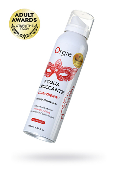Шипучая увлажняющая пена Orgie Acqua Croccante для массажа 150 мл