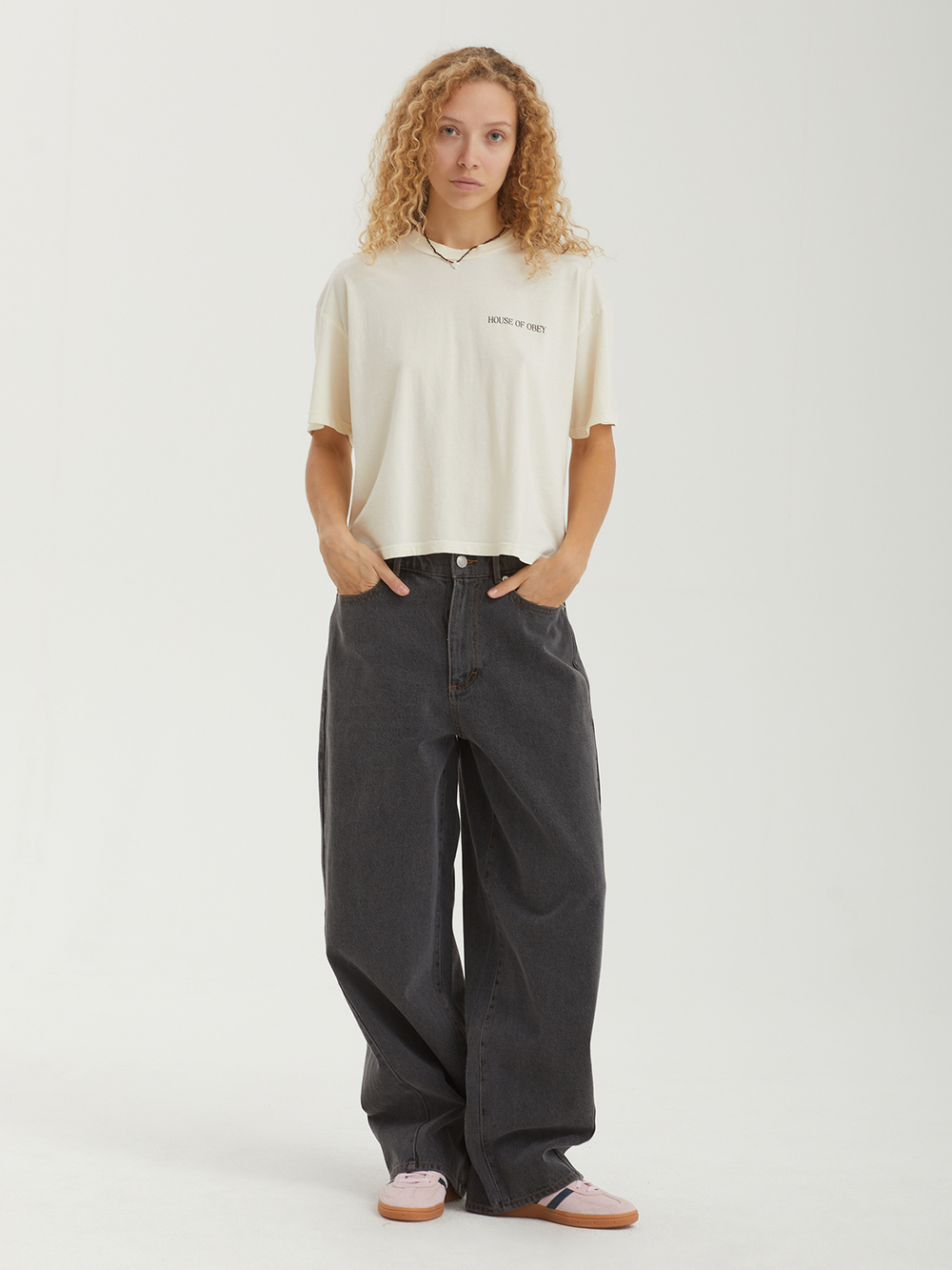 Джинсы (Baggy Fit) Leah Iii Baggy Denim