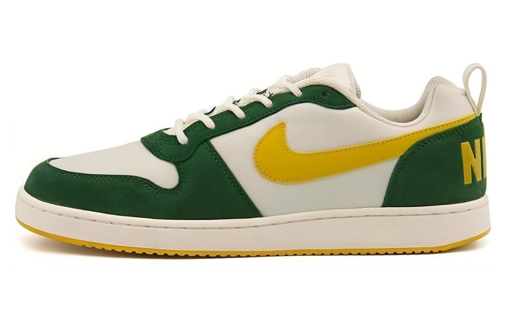 Мужские кроссовки Nike Court Borough Low Premium 'Green Yellow' 844881-100