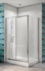 Душевой уголок BelBagno DUE-AH-1-120/90-C-Cr