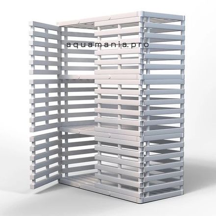 Стеллаж (вариант 18) 1380x720x2005 мм