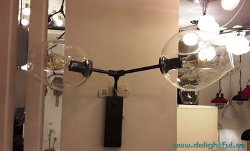 replica LINDSEY ADELMAN BRANCHING BUBBLE CHANDELIER wall lamp 2 ( gold )