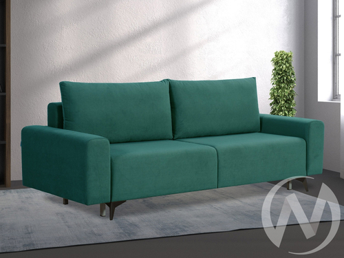 Диван прямой Халиф (БД) Modus 19 (велюр бирюзовый)