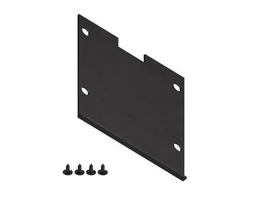 Заглушка 42*45 для накладного алюминиевого профиля GP3050 (комплект 4шт) GP8551 BK чёрный Profile System Ambrella