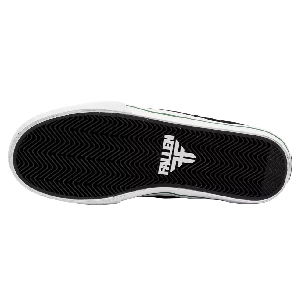 Кеды Fallen RIPPER - BLACK/GREEN/WHITE (CHRIS COLE)