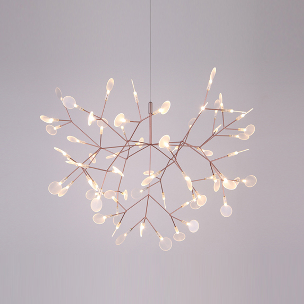 Подвесной дизайнерский светильник  Heracleum II by Moooi (медный, D72cm)
