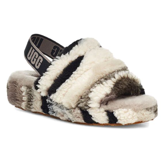 Ugg Fluff Yeah 'Black Grey'