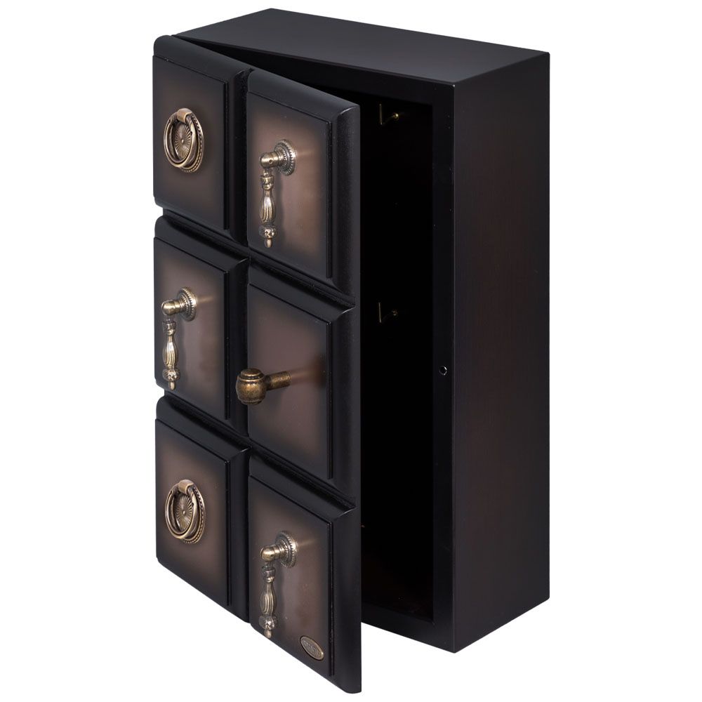 Полка - ключница Пандора Орех Оберджин Шоколад