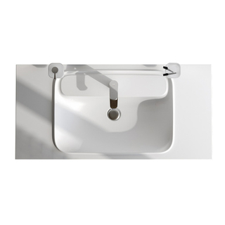 Раковина мебельная, 100 см AM.PM Func M8FWPC1000WM белая