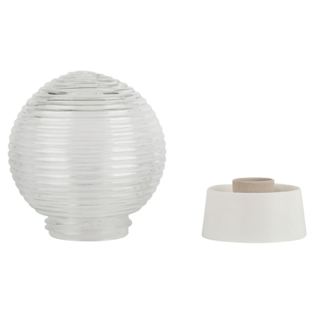 Светильник ЭРА НБП 01-60-004 с прямым основанием Гранат стекло IP20 E27 max 60Вт D150 шар