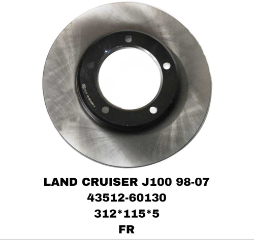 ТОРМОЗНЫЕ ДИСКИ LEXUS LX470 UZJ100 1988-2007 FR