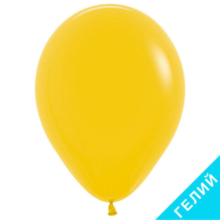 Воздушный шар, цвет 021 - золотистый, пастель, с гелием