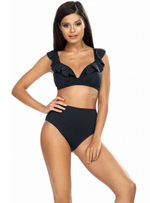 Черный раздельный push-up купальник (Размер: 70B/36) (Цвет: черный)