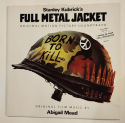 Винтажная виниловая пластинка LP Stanley Kubricks Full Metal Jacket (Germany 1987)