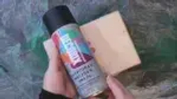 Краска для пластика черная матовая аэрозольная DECORIX - эмаль по пластику в баллончике 520 мл