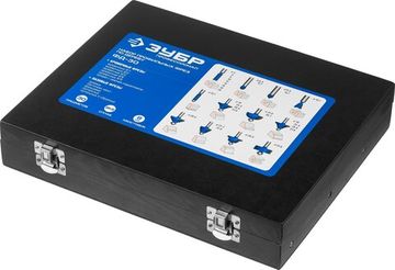 ЗУБР 30 шт, набор профильных фрез по дереву, Профессионал (28796-H30)