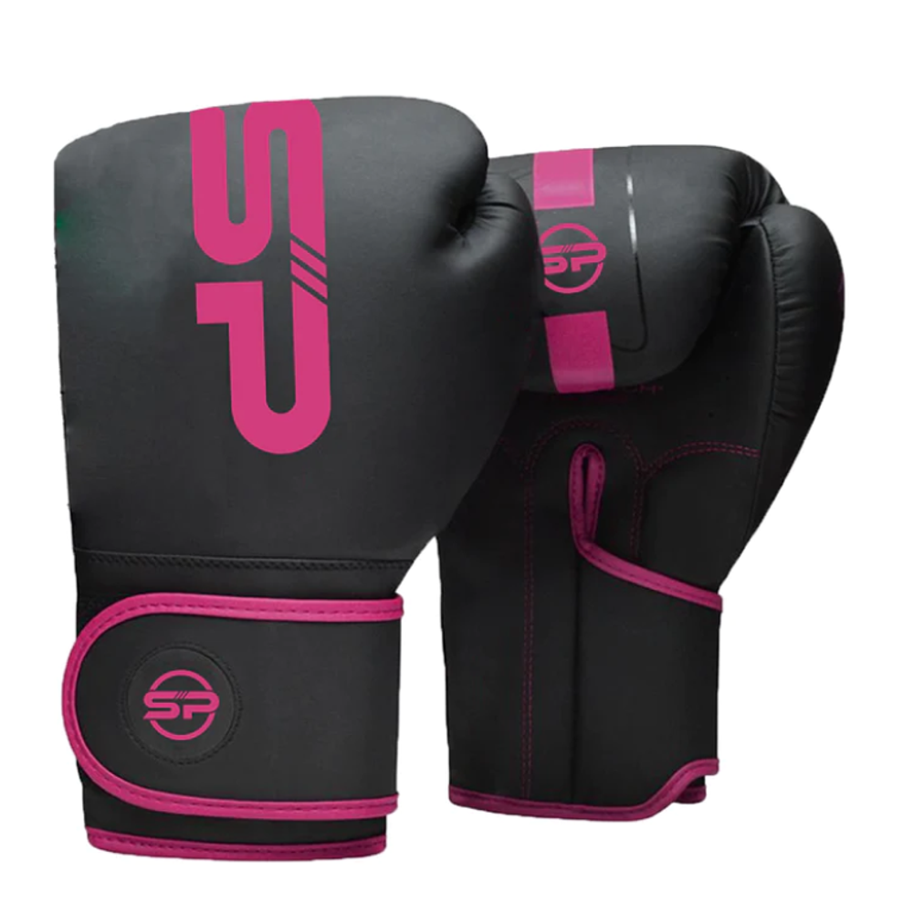 Боксерские перчатки SP-BGR-F6MP Black Pink
