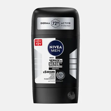 Антиперспирант Original черное-белое мужской NIVEA Men 50мл